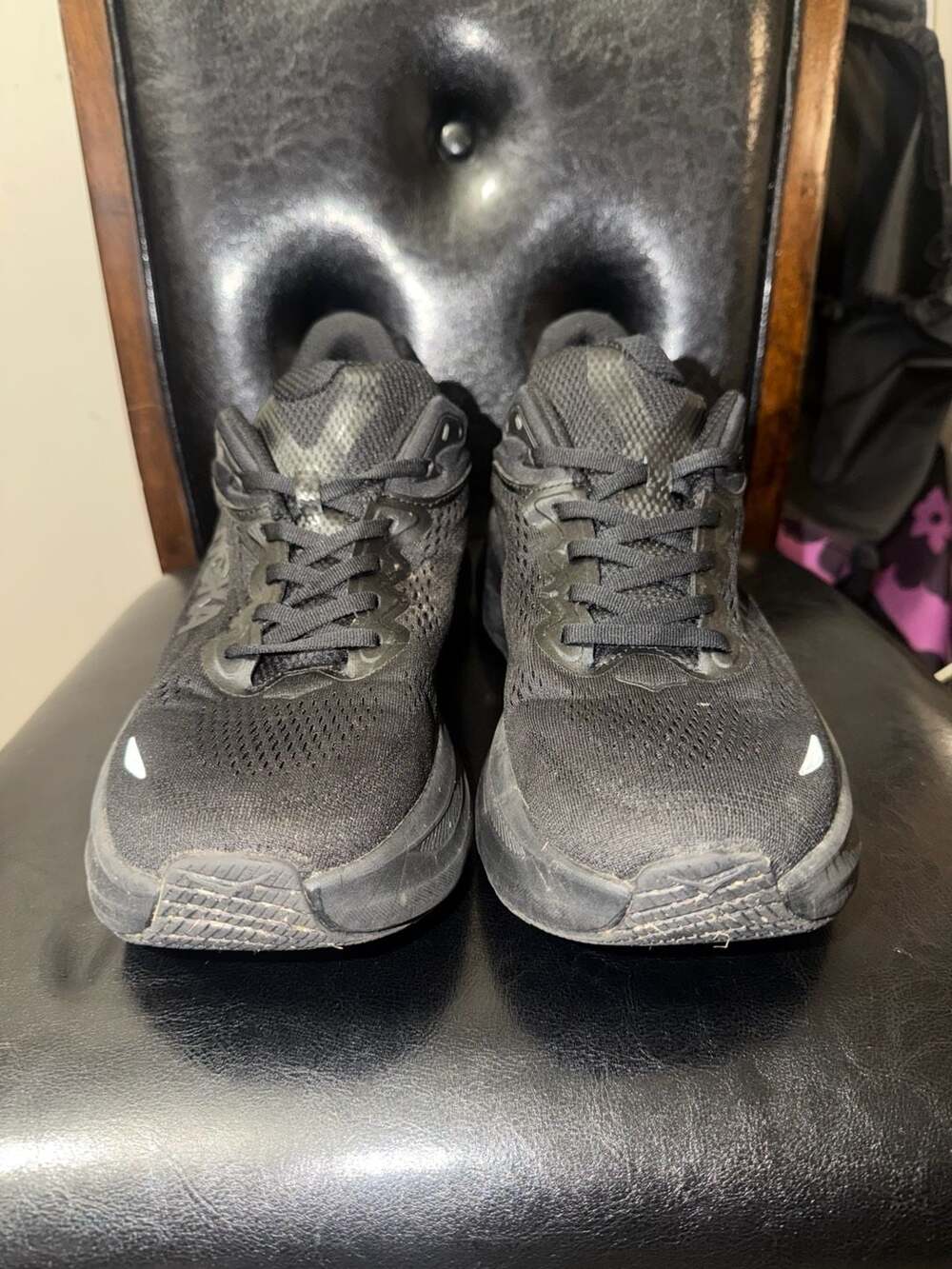 HOKA Men's Bondi 9 Running Shoes Triple Black
